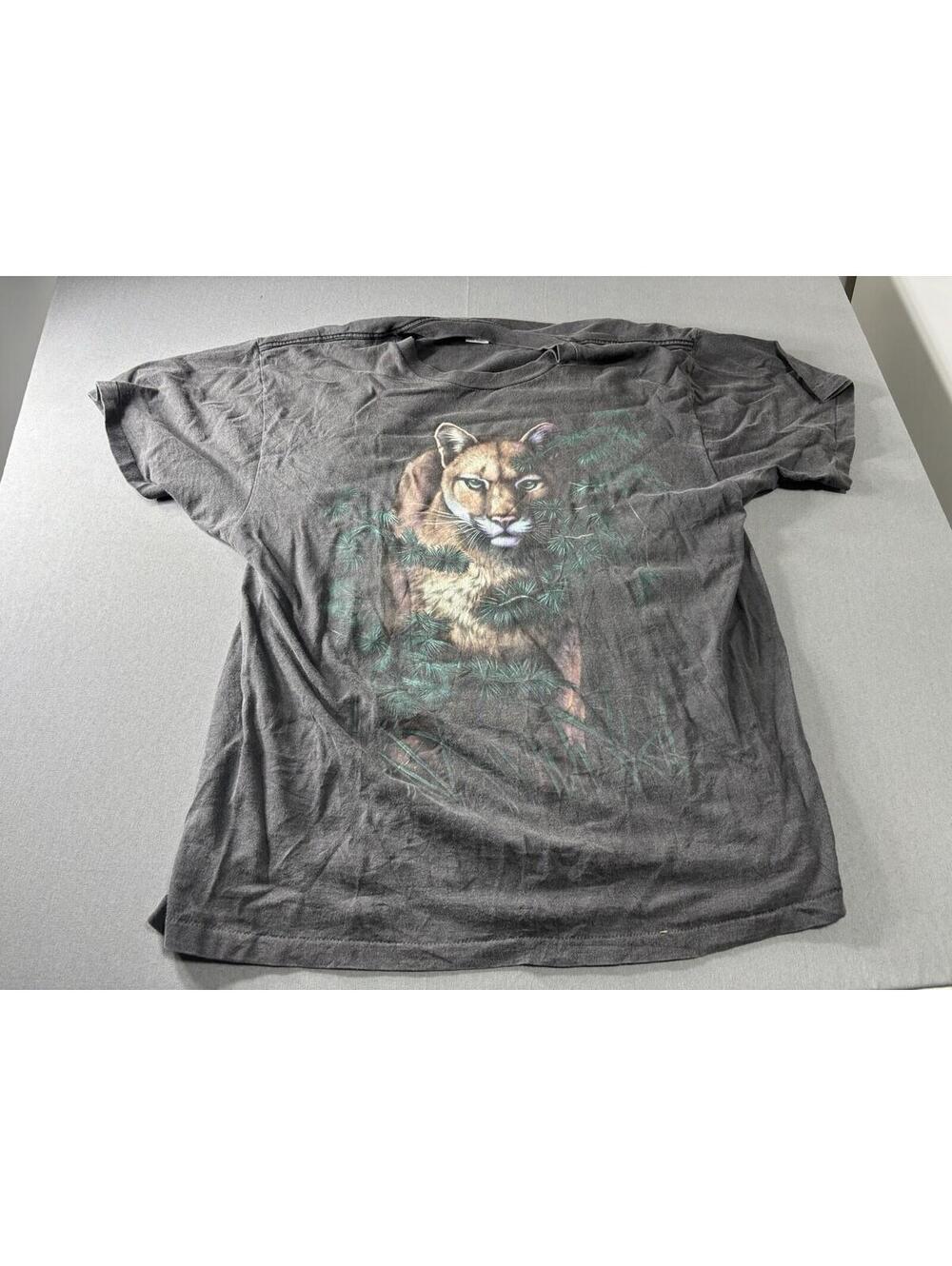 Vintage Turner Originals Shirt Men's XL  Mountain Lion  Tee Made In USA